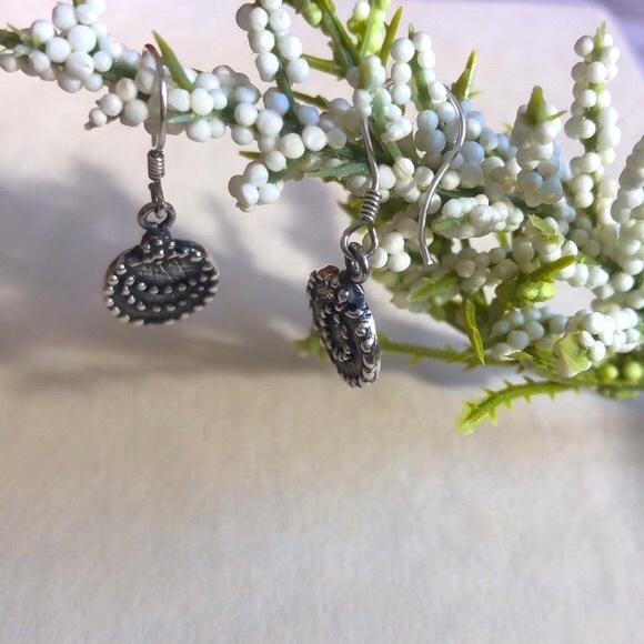 Sun And Moon Earring, Sterling Silver - Picture 5 of 5